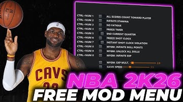 [Updated] Nba 2K26 - Top Mod Menu | Divine Mods For Nba 2k26 | AutoGreener, Auto Combo & Many | Free
