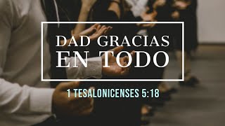 Dad Gracias En Todo  1 Tesalonicenses 518