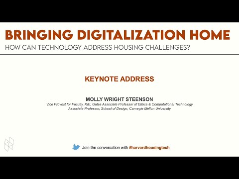 Bringing Digitalization Home: How Can Technology Address Housing Challenges? | Keynote Address