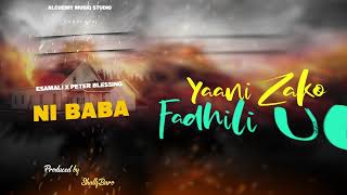 PETER BLESSING FT ESAMALI- NI BABA(official lyrics video)mp4
