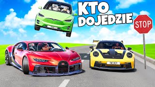 ❄️ KTÓRE AUTO PRZETRWA NAJDŁUŻSZY WYŚCIG!? | BeamNG Drive | screenshot 3