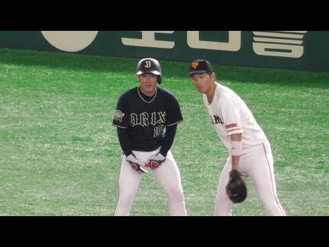 【大城と大城】沖縄出身同士 東京ドーム  2019/06/18 プロ野球日本生命セ・パ交流戦 オリックス 大城 滉二ー巨人 大城 卓三