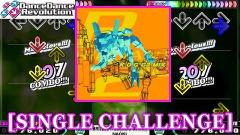 【DDR MAX2】 BRILLIANT 2U(K.O.G G3 MIX) / NAOKI [SINGLE CHALLENGE] 譜面確認+Clap
