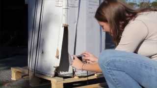 Video thumbnail showing freight package inspection