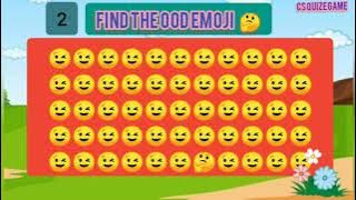Find the OOD number and emoji edition  subscribe please 🥺#emojyfind #paheliyanemoji #emojichallenge 