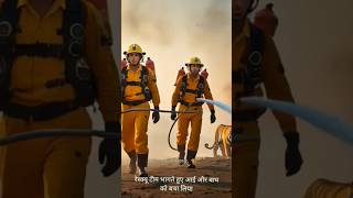 Farmer called rescue team tiger 🐯. #rescue #wildanimals #tiger #ai #farmer #ytshorts #yt #trending