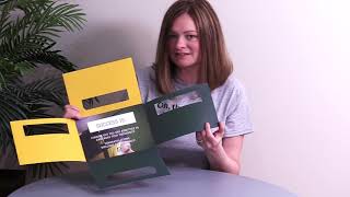FOW #513: Rectangular Cross Fold Mailer with Layered Die-Cut Window