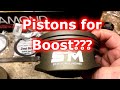 Pistons for boost  diamond pistons  custom pistons