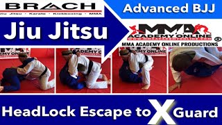 Reverse HeadLock to X-Guard Position