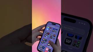exploring reduce transparency mode 🍓✨ #iphone16pro