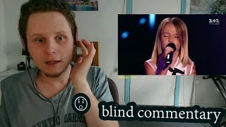 REACTION Daneliya Tulyeshova 'Stone Cold' – Blind Audition – Voice