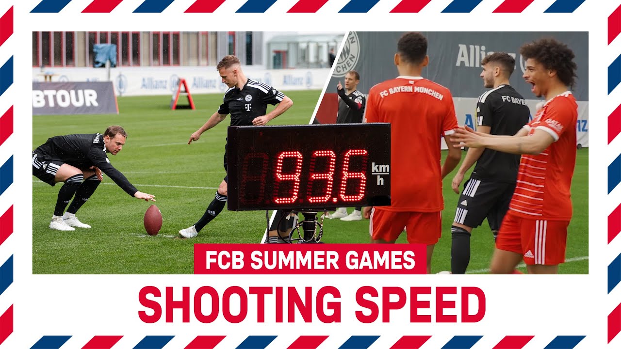 Shooting Speed Challenge | FC Bayern Summer Games 2022 | Episode 2