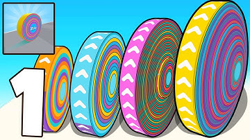 ✨Peel Runner 3D Gameplay Walkthrough Part 1 – Super Satisfying Peel Run (Android,iOS)