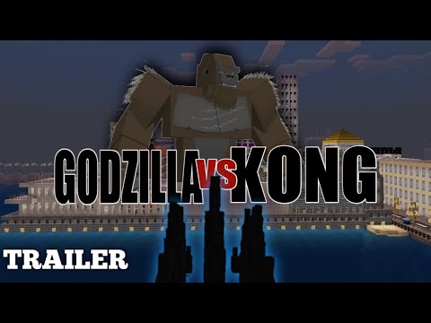 Видео: Годзилла vs Кинг-Конг - Minecraft фильм(трейлер)