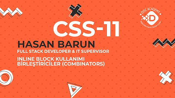 CSS 11 - Sıfırdan İleri Düzey Web Tasarımı ve Kodlama Eğitimi -19 (21 Nisan 2021)