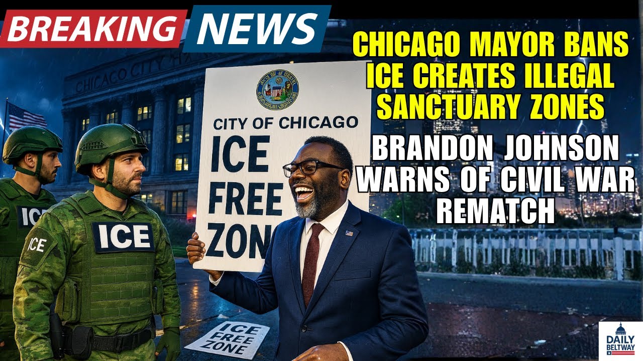 Мэр Чикаго только что объявил войну федеральным агентам, в то время как город горит, а горожане т...