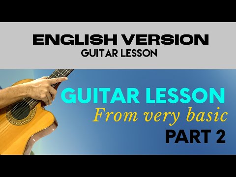 GUITAR LESSON FROM VERY BASIC PART 2 learn Chord Am Em F and G