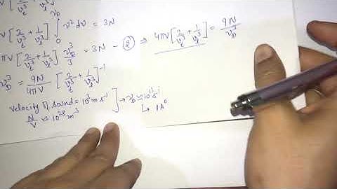 35. The Debye Approximation