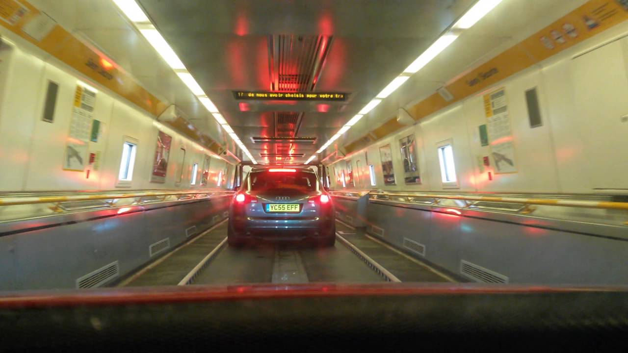 Euro Tunnel - Le Shuttle - YouTube