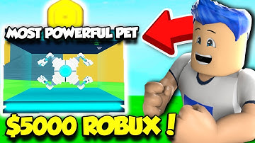 So I Hatched THE MOST SECRET PETS EVER In Tapping Simulator And Got THE ROBUX PET! (Roblox)