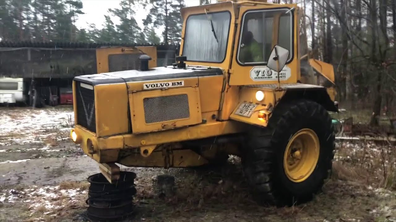 Dumper Volvo BM DR 860T, reparationsobjekt