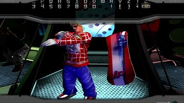 SSX Tricky Character Select