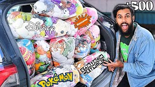 I Bought OVER 500!! MYSTERY PLUSHIES / STUFFED ANIMALS..  Looking For Grails To Make Our Money Back