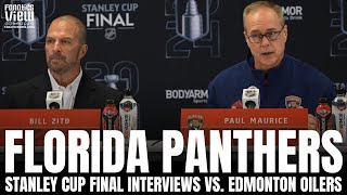 Paul Maurice & Bill Zito Break Down Florida's Road Back to Stanley Cup Finals, Facing Edmonton