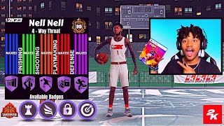 I Finally Created My NBA 2k23 DREAM BUILD!!! 2k23 My Player Builder System!!!