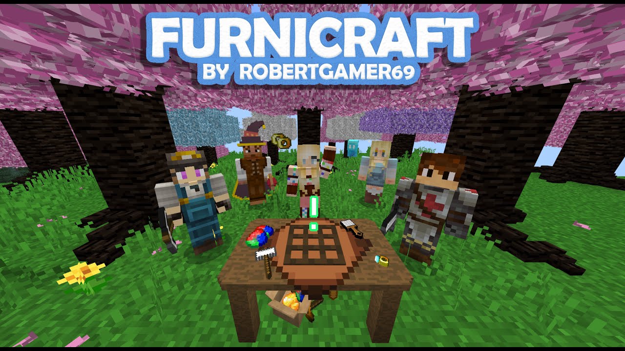 Furnicraft 3d Block Beta Only Minecraft Pe Mods Addons - remaking scrapper the junk bot roblox