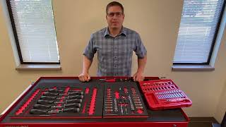 212-Piece Set - Foam Organizers for Shadowing Tekton Mechanic Tool