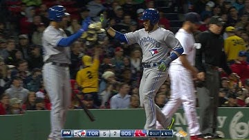 TOR@BOS: Pillar knocks RBI single to pad lead