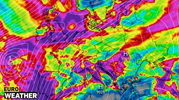 European Weather | ECMWF Model Precipitation November 22, 2025 - RainStorms In Europe