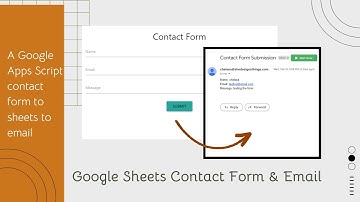 Contact Form to Sheets to Email in Apps Script