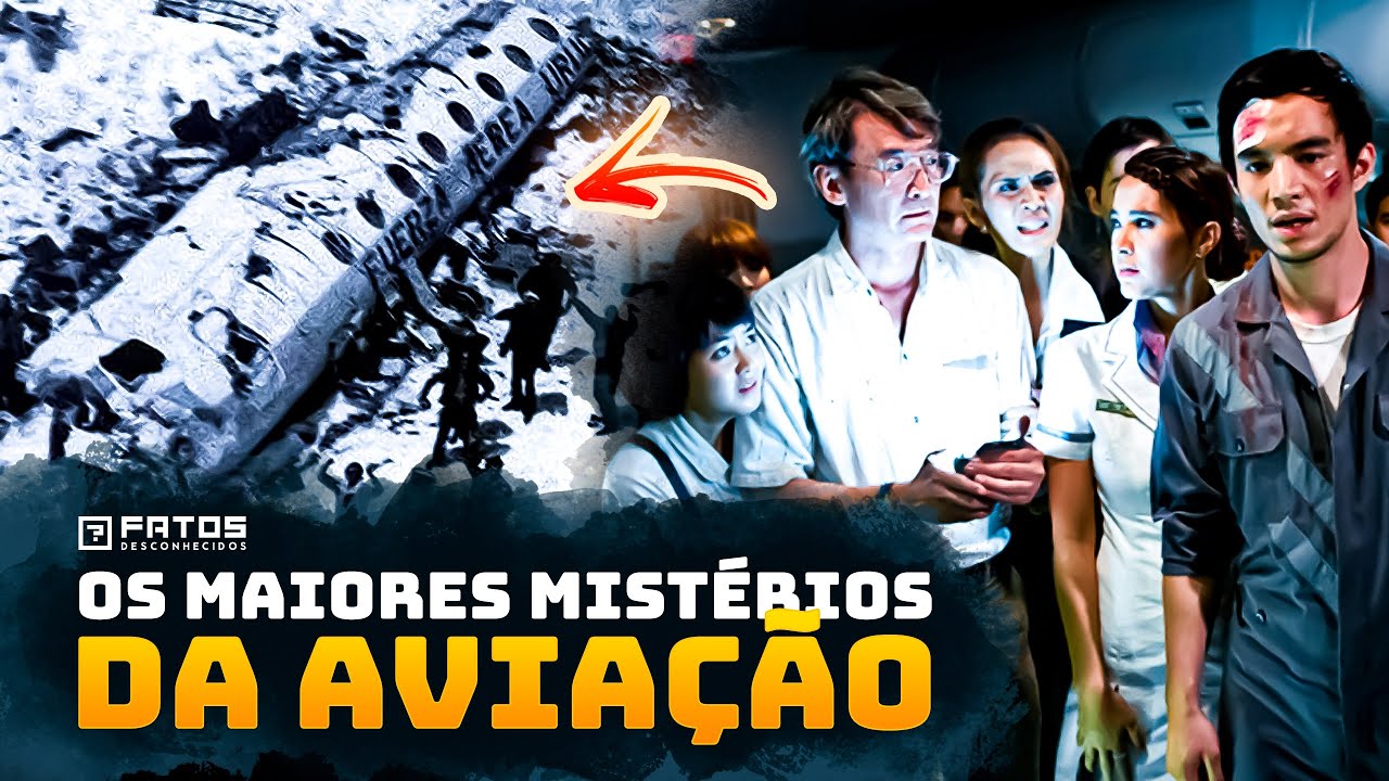Os maiores mistérios da aviação!