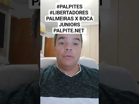 #PALPITES #LIBERTADORES PALMEIRAS X BOCA JUNIORS PALPITE.NET