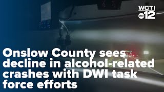 Onslow County sees decline in alcohol-related crashes with DWI task force efforts