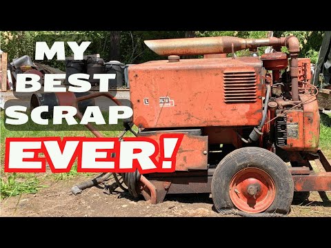 I Made a TON of Money Scrapping This 1976 Welder/Generator Combo