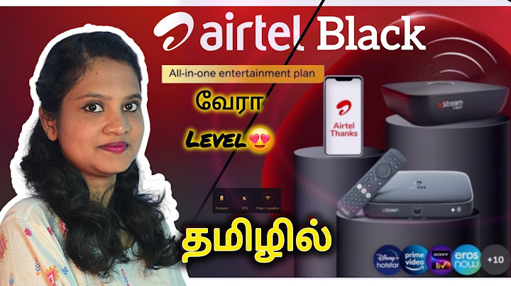 One Bill 💸 Multiple Features! Airtel Black Tamil ⚡⚡ Airtel Black Plan Details in Tamil