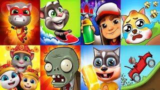 Talking Tom Games - New Games Update - Tom Hero Dash,Hill Climb Racing,Plants vs Zombies,Tom Friend, screenshot 5