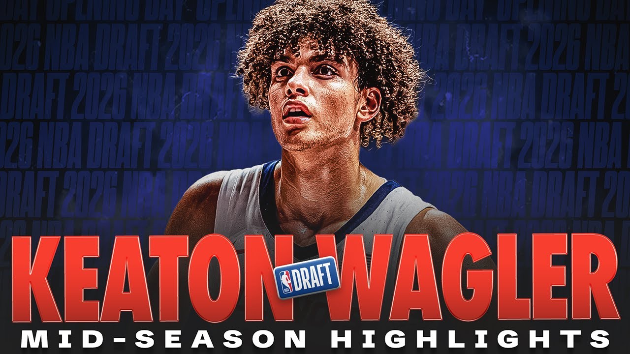 Illinois freshman guard Keaton Wagler Mid-Season Highlights | 2026 NBA Draft