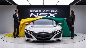 "2025 Acura NSX: The Ultimate Fusion of Power, Precision, and Luxury