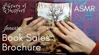 ASMR | January Edition Book Sales Circular Catalog Brochure - Whispered Reading