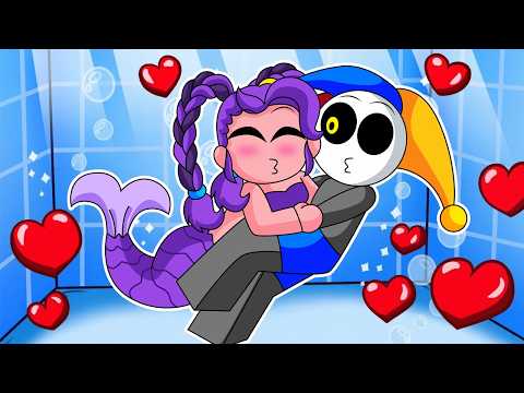 💖 PROTOTYPE FALLS IN LOVE with LILY LOVEBRAIDS MERMAID in ROBLOX! 🧜‍♀️✨ POPPY PLAYTIME 5