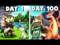 I survived 100 Days of Minecraft Pixelmon and here's what happened ...