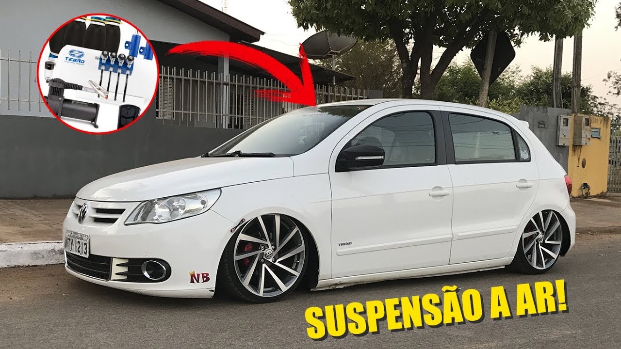 E esse Gol g5 Catchup com suspensao a ar, o que acharao rapaziada? Ta