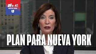 Inmigración, economía y seguridad: en tres minutos, lo más destacado de la entrevista a Kathy Hochul