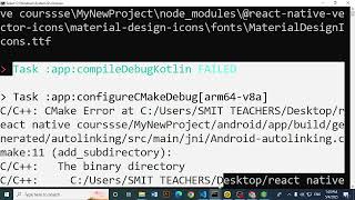 React native Paper or vector icon setup