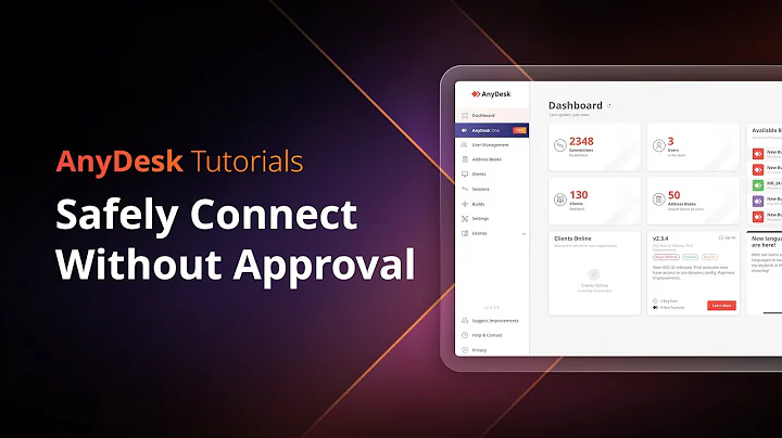 How to Safely Connect Without Permission in AnyDesk | AnyDesk Tutorials