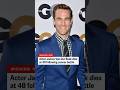 Actor James Van Der Beek dies at 48 following cancer battle